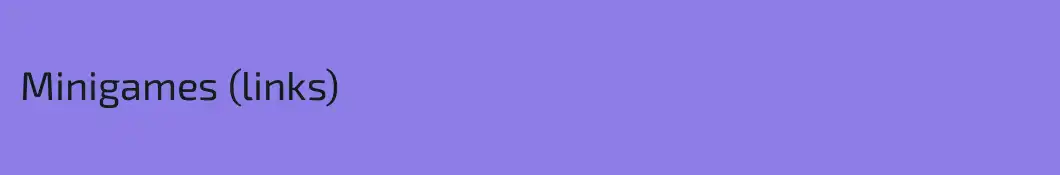 Minigames (links)